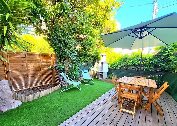 T2 Renove Jardin Et Parking Апартаменти