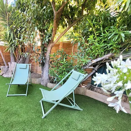 T2 Renove Jardin Et Parking Apartman Hyères